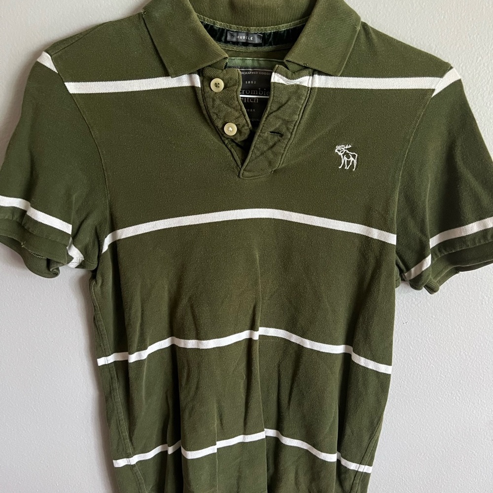 Abercrombie & Fitch Button Polo